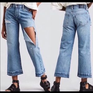 Offers Welcomed Levi’s Splice Flare Jeans